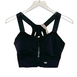 SHEFIT Perfect Lounge Bra 1Lux NEW Wire Free Light Activity Comfort Black